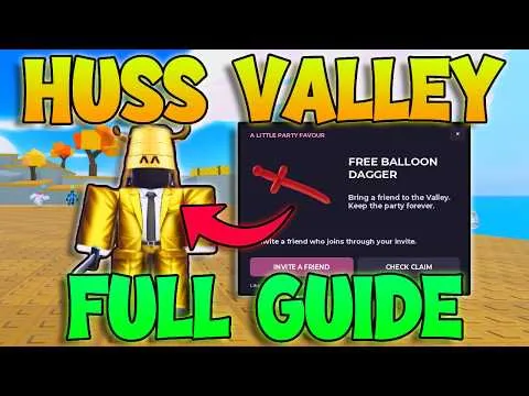 Huss Valley Full Guide Roblox